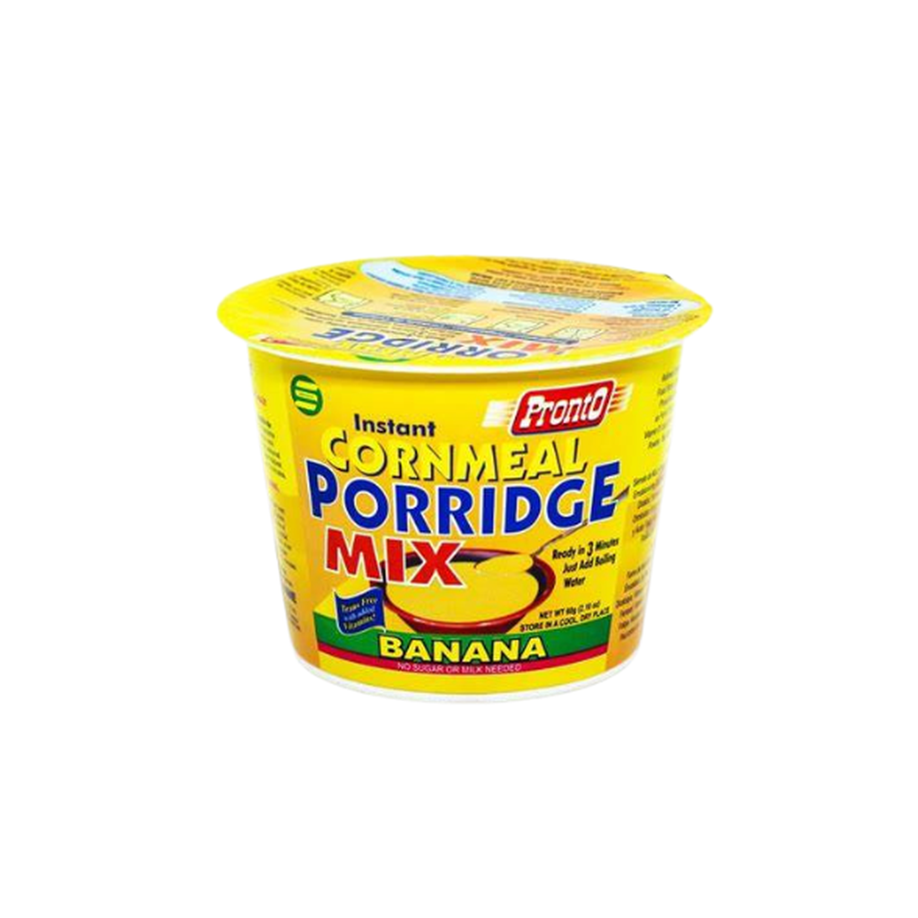 Pronto Banana Porridge Cups 60G