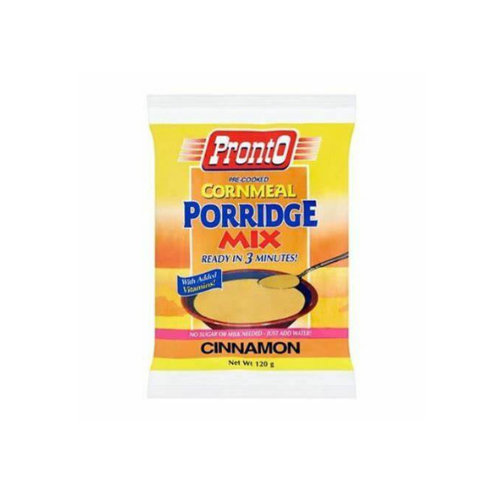Pronto Cornmeal Porridge Mix Cinnamon 12