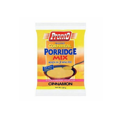 Pronto Cornmeal Porridge Mix Cinnamon 12
