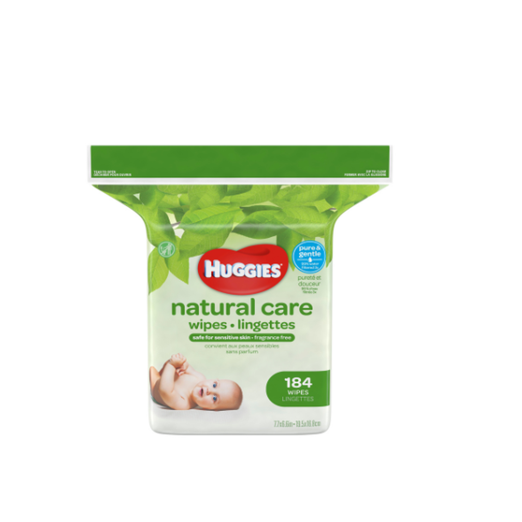 Huggies Wipes Natural Care Ff 184Ct