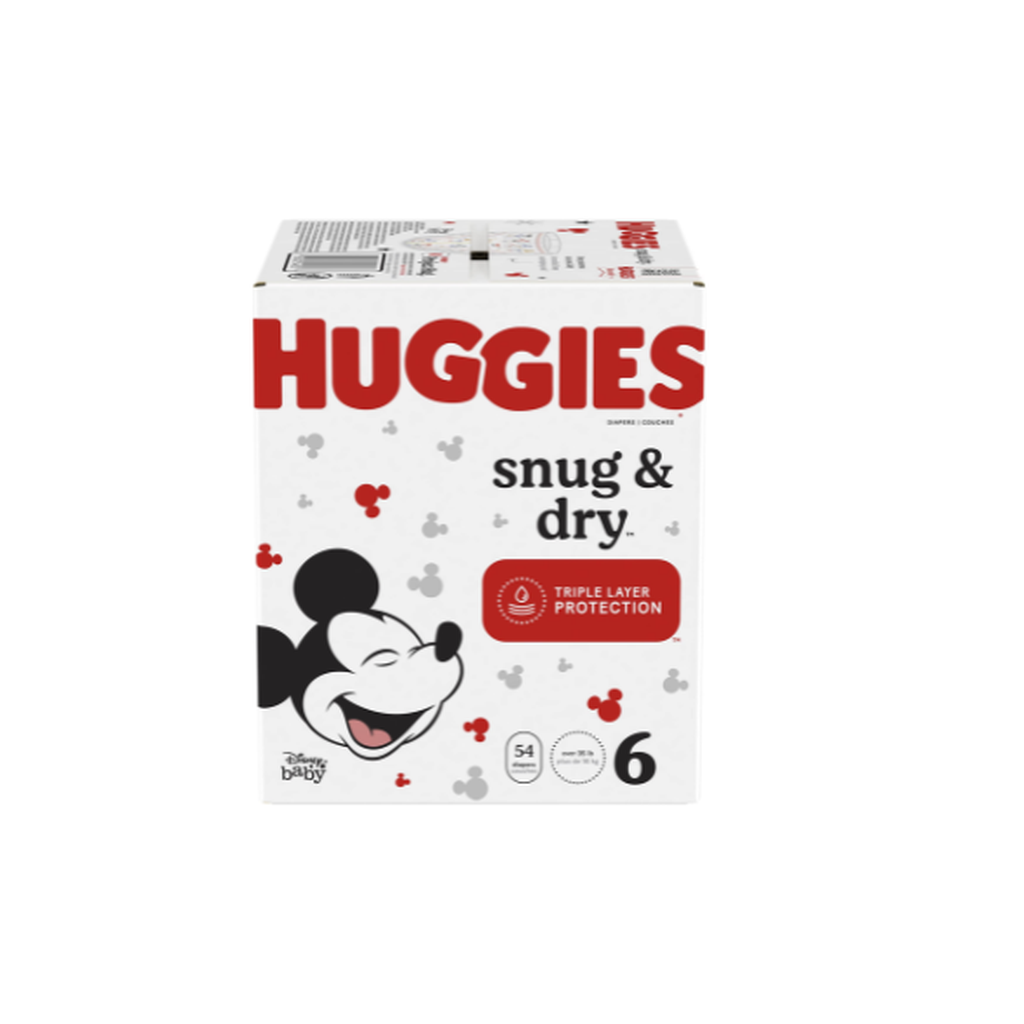Huggies Snug & Dry Step 6 Giga 54Ct