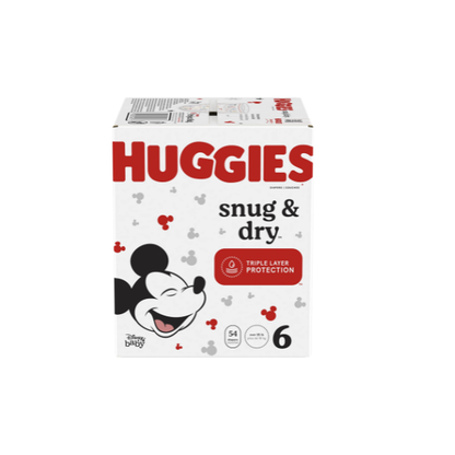 Huggies Snug & Dry Step 6 Giga 54Ct