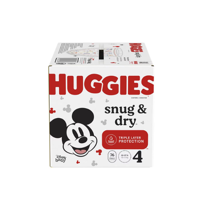Huggies Snug & Dry Step 4 Xl Giga 76Ct