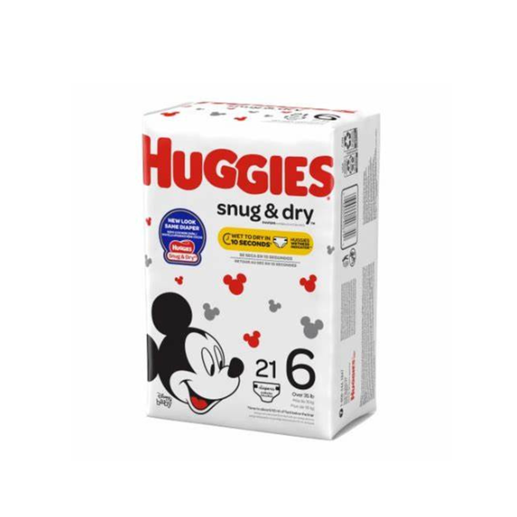 Huggies Snug & Dry Jumbo Step 6 21Ct
