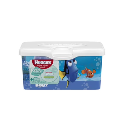 Huggies One& Done Ref Tub 64Ct