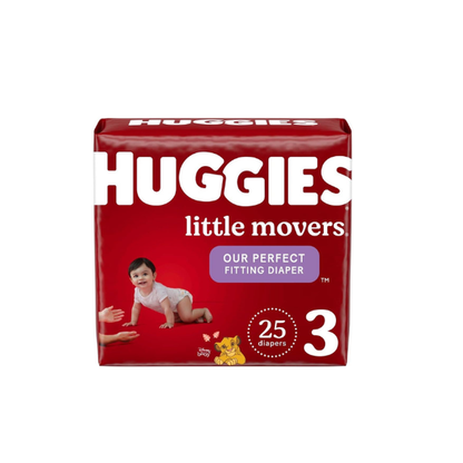Huggies Lil Mover Jumbo Step 3 25Ct