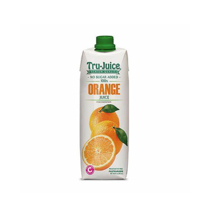 Tru-Juice 100% Orange Juice 1Lt