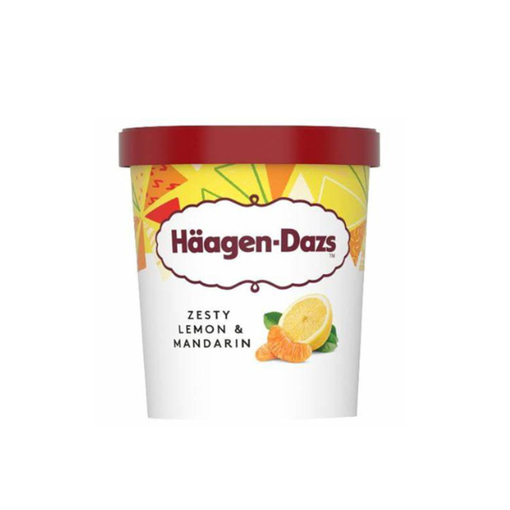 Haagen-Dazs Lemon & Mandarin 460Ml