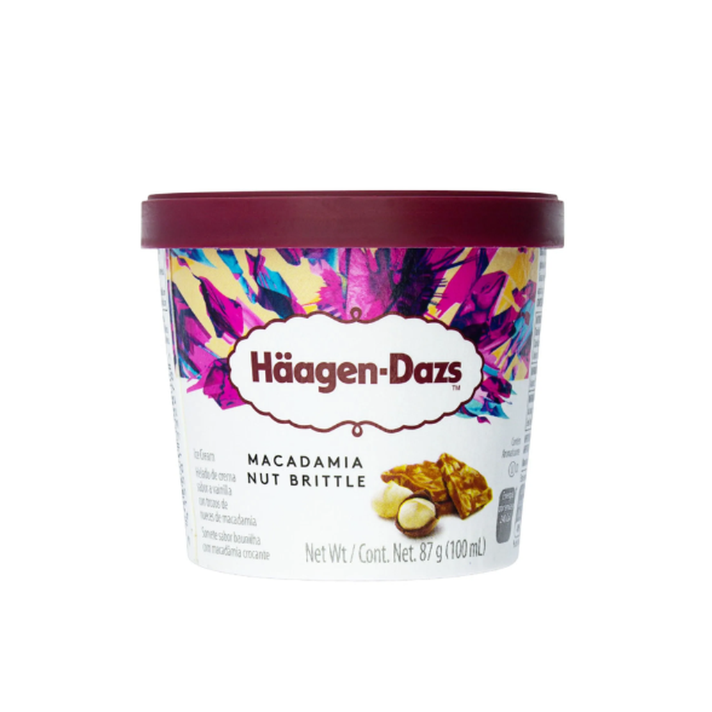 Haagen-Dazs Macadamia Nut Brittle 100Ml