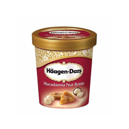 Haagen-Dazs Macadamia Nut Brittle 473Ml