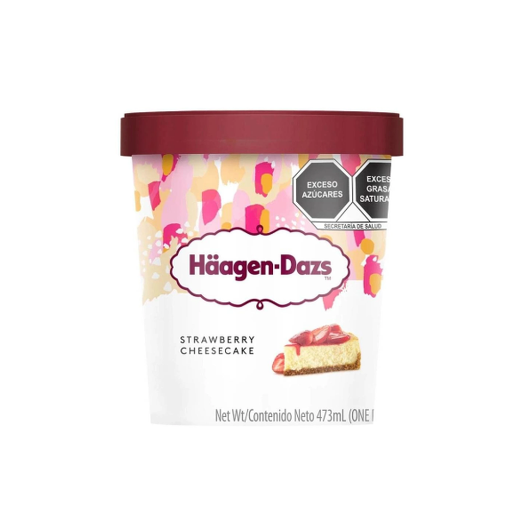 Haagen-Dazs Strawberry 683cake 473Ml