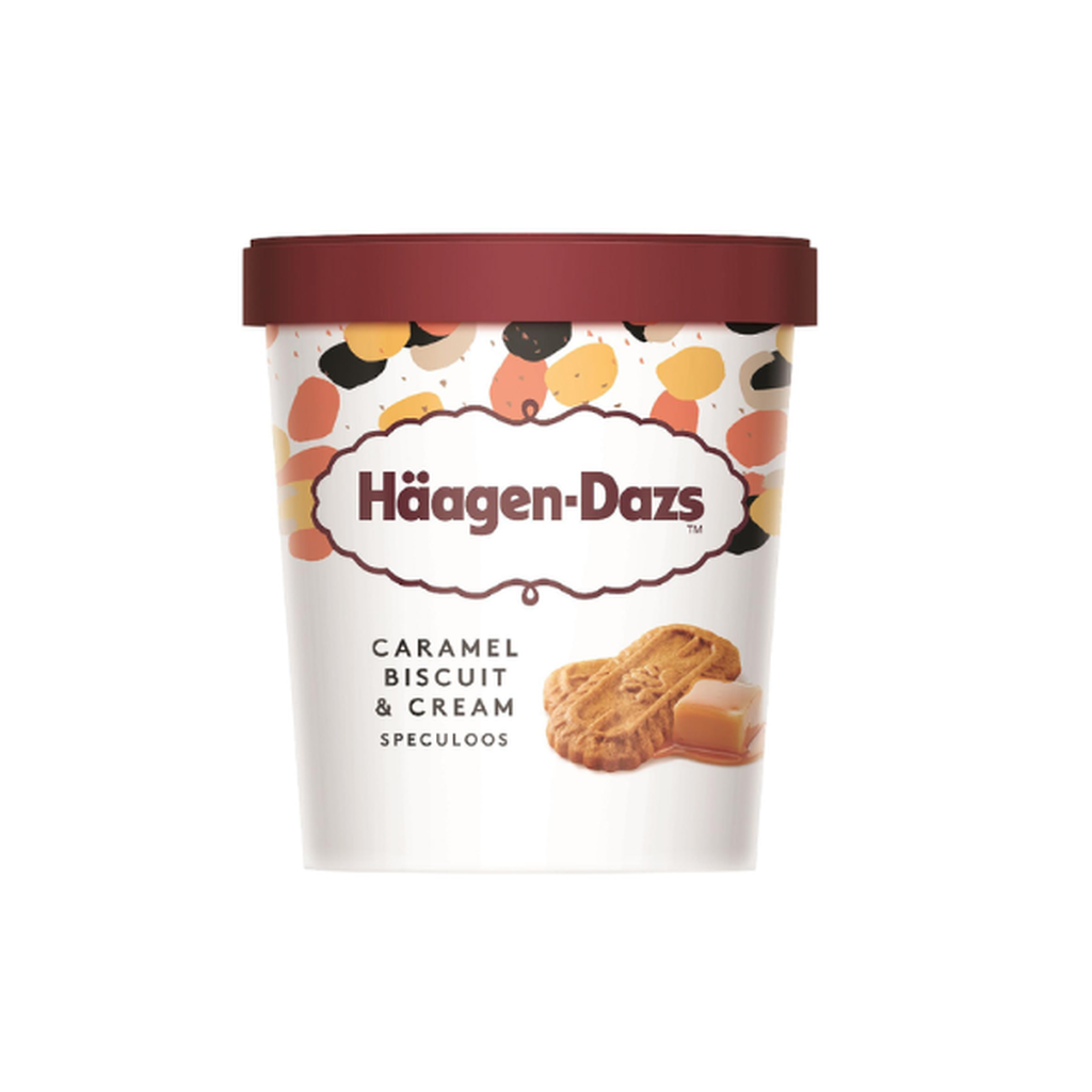 Haagen-Dazs Caramel Biscuit & Cream 473M