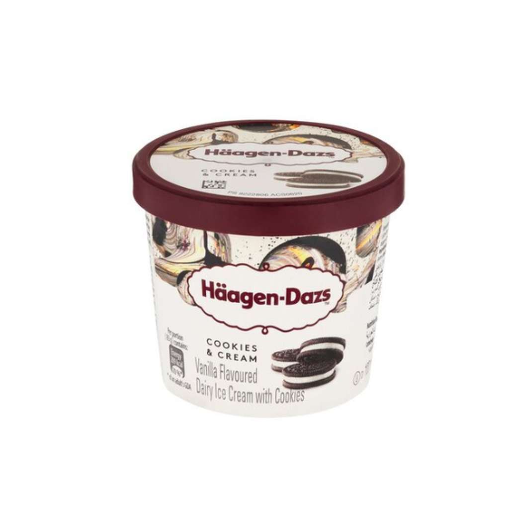 Haagen-Dazs Cookies & Cream 614 100ml
