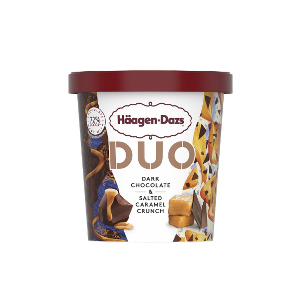 Haagen-Dazs Dark Chocolate Caramel 460Ml