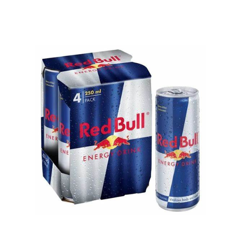 Red Bull Energy Drink 250Ml 4Pk