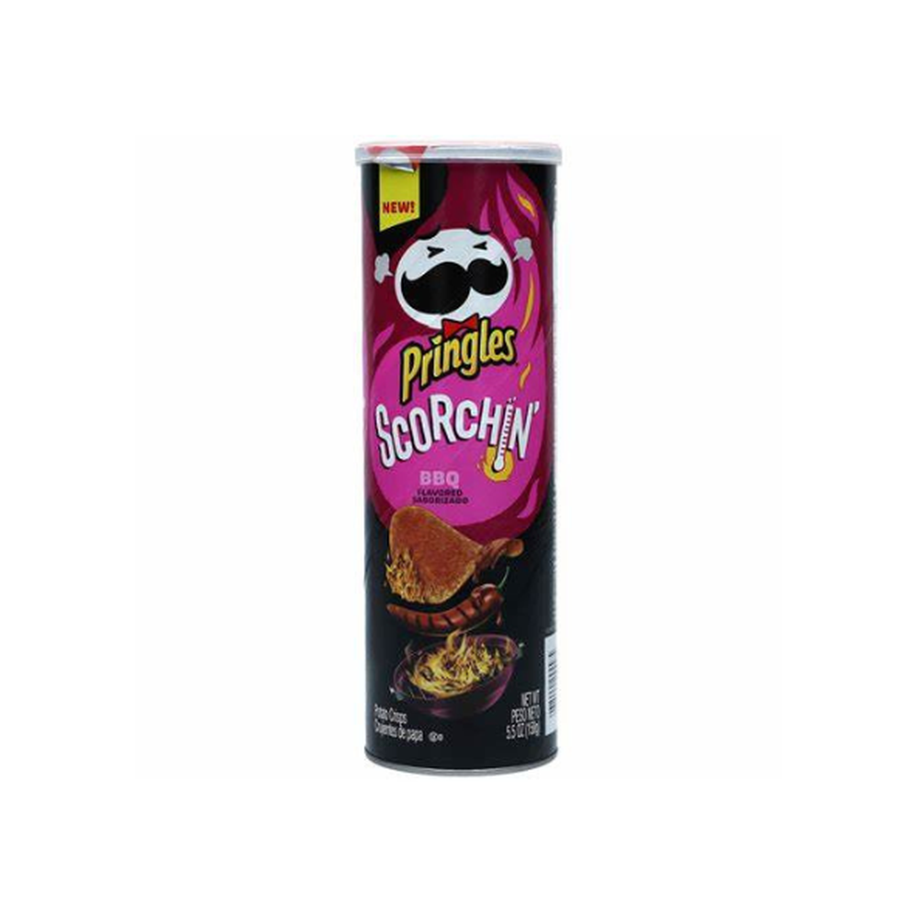 Pringles Scorchin Bbq 158G