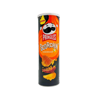 Pringles Scorchin Cheddar 158G