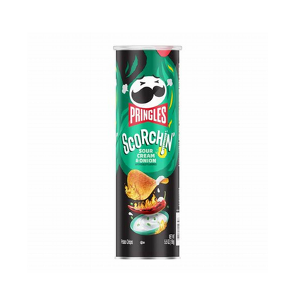 Pringles Scorchin Sour Cream & Onion 158