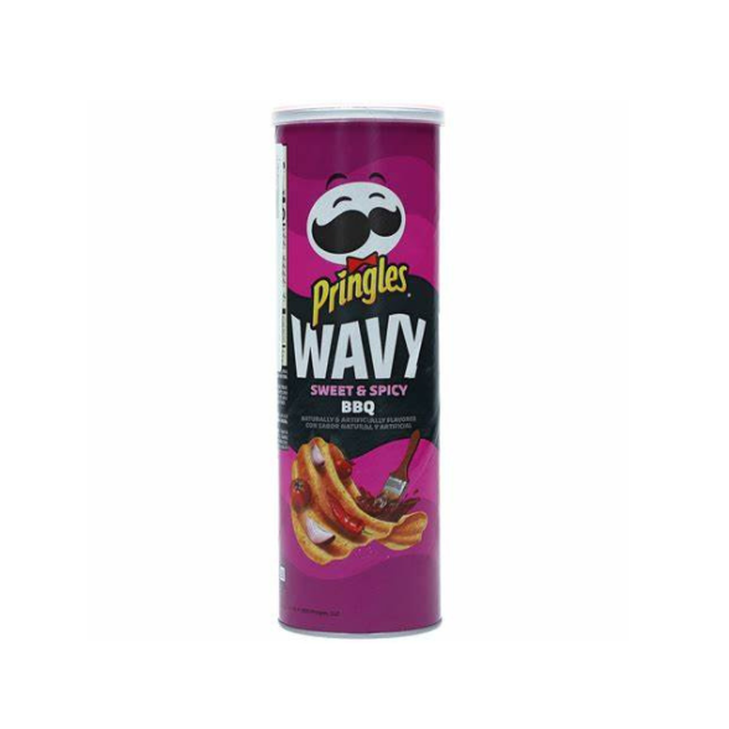 Pringles Wavy Bbq 137G