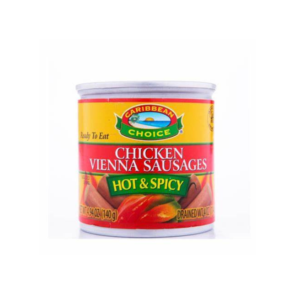 Caribbean Choice Hot & Spicy Vienna 4Oz
