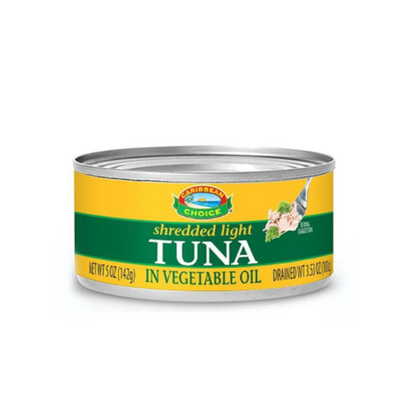 Caribbean Choice Shredded Tuna Oil 142G