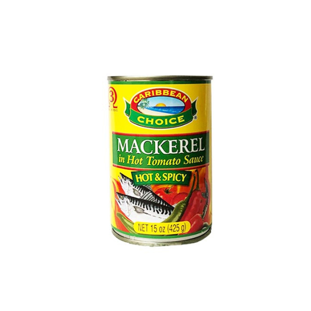 Caribbean Choice Mackerel Hot & Spicy 150z