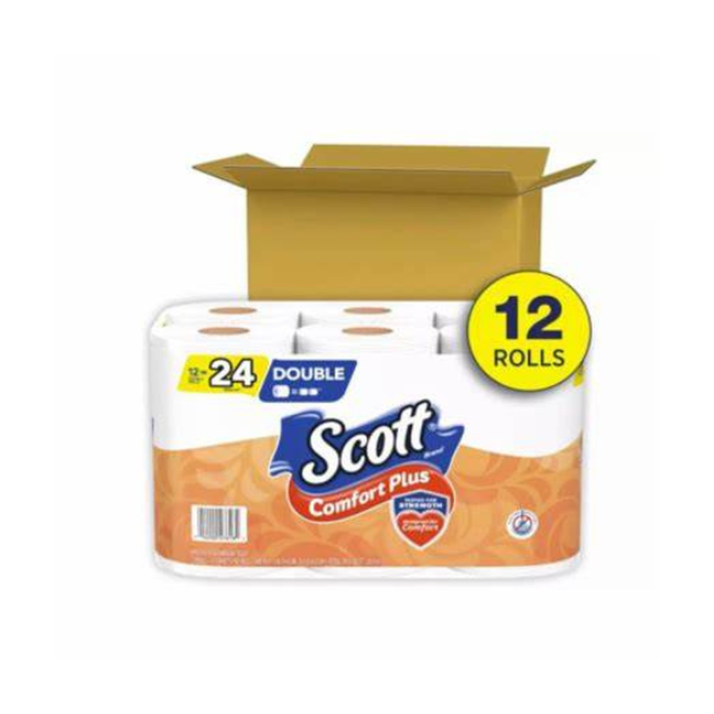 Scott Comfort Plus Double Roll 12Pk