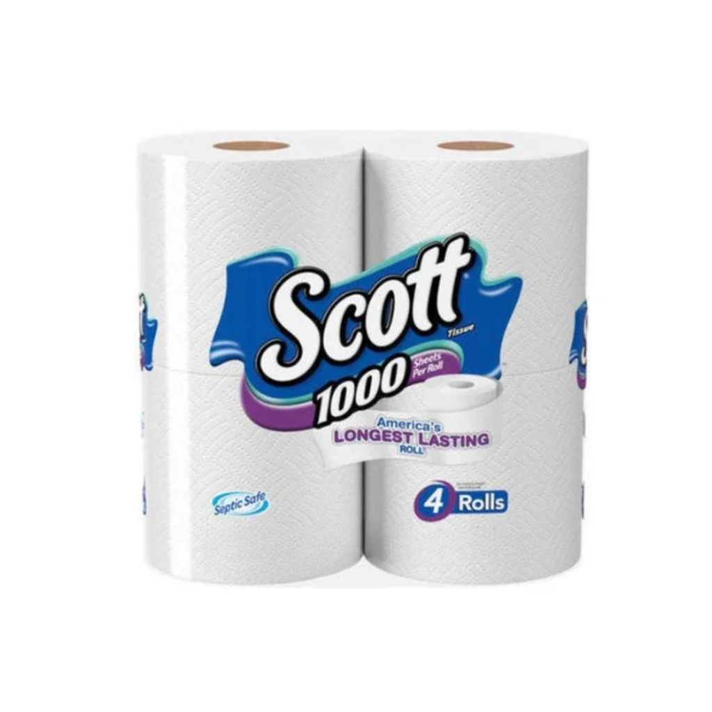 Scott Tissue 3Ply 4Pk