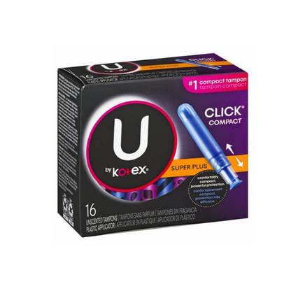 U By Kotex Tampons Super Plus 16Ct