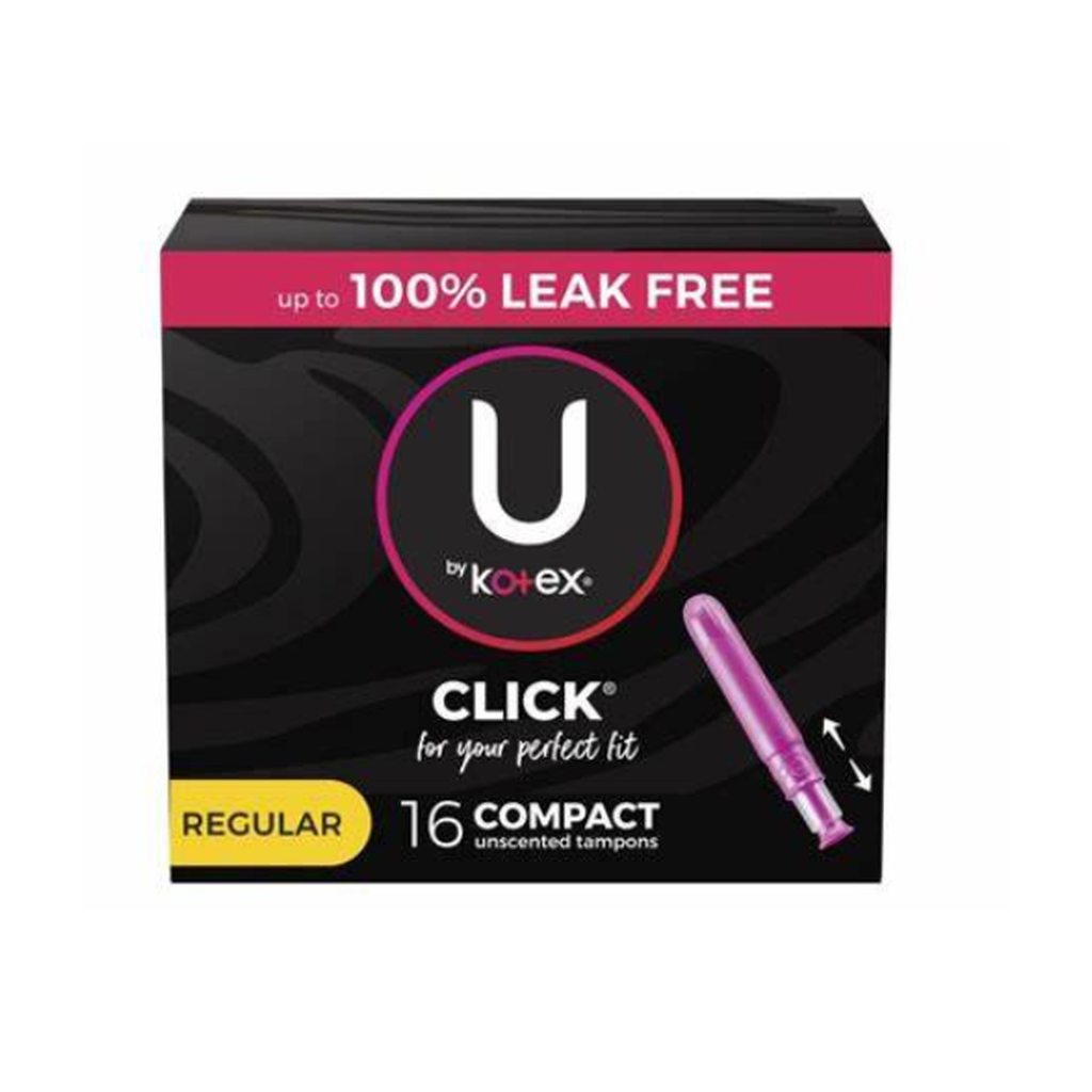 U By Kotex Tampons Click Regular 16Ct