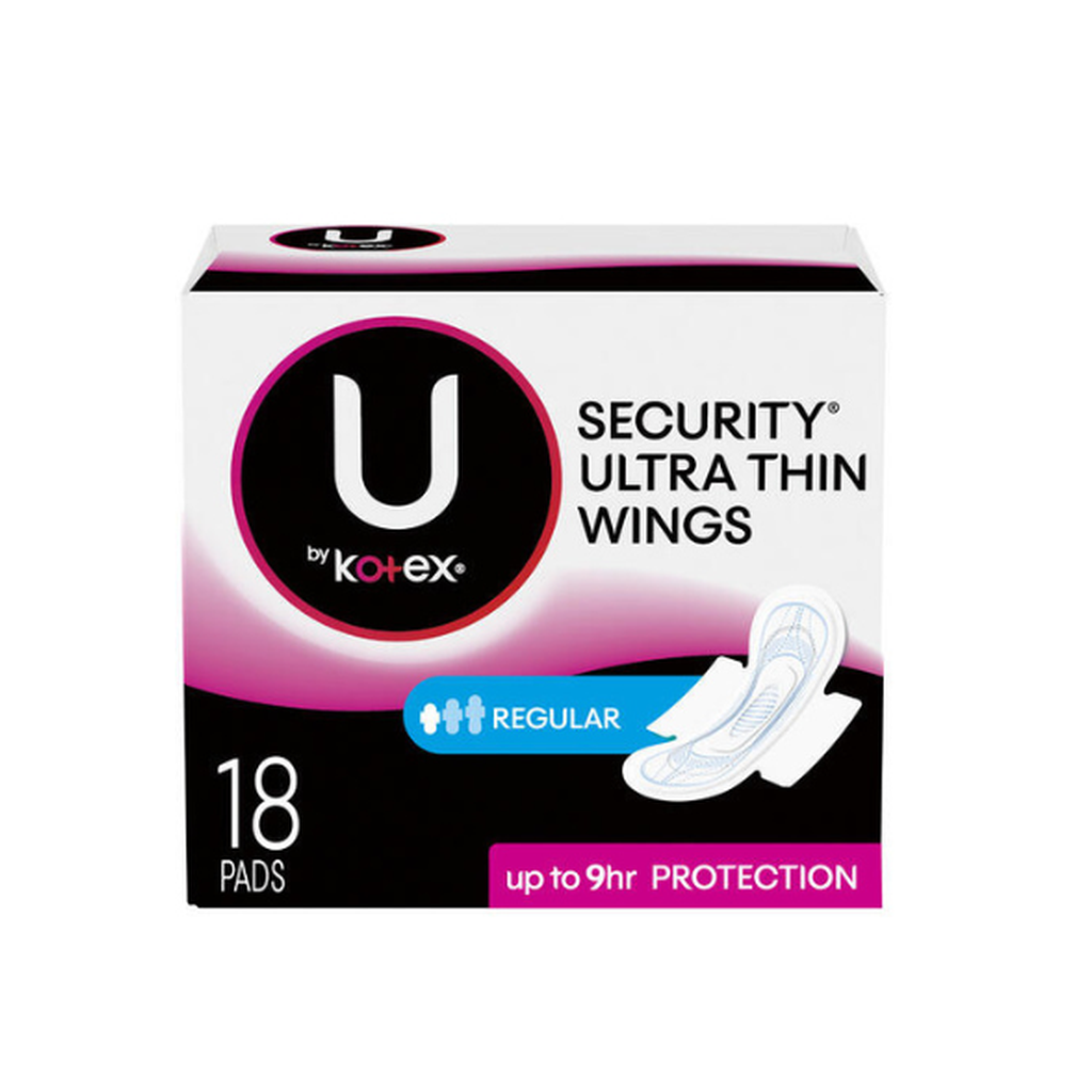 Kotex Ultra Thin With Wings 18Ct