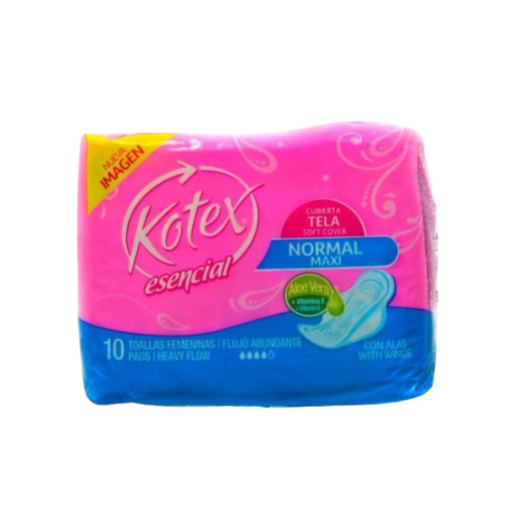 Kotex Essential With Wings 10Ct