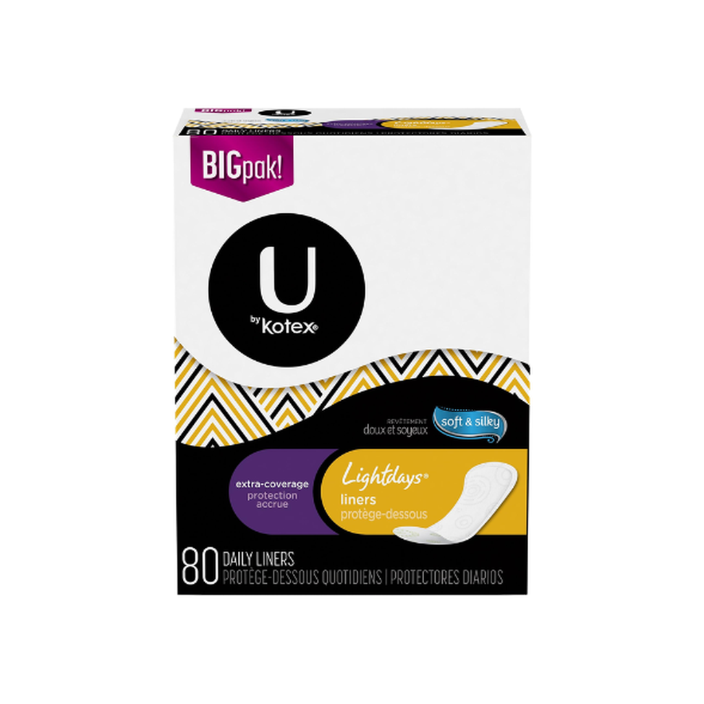 Kotex Liner Lightday X Coverage 80C