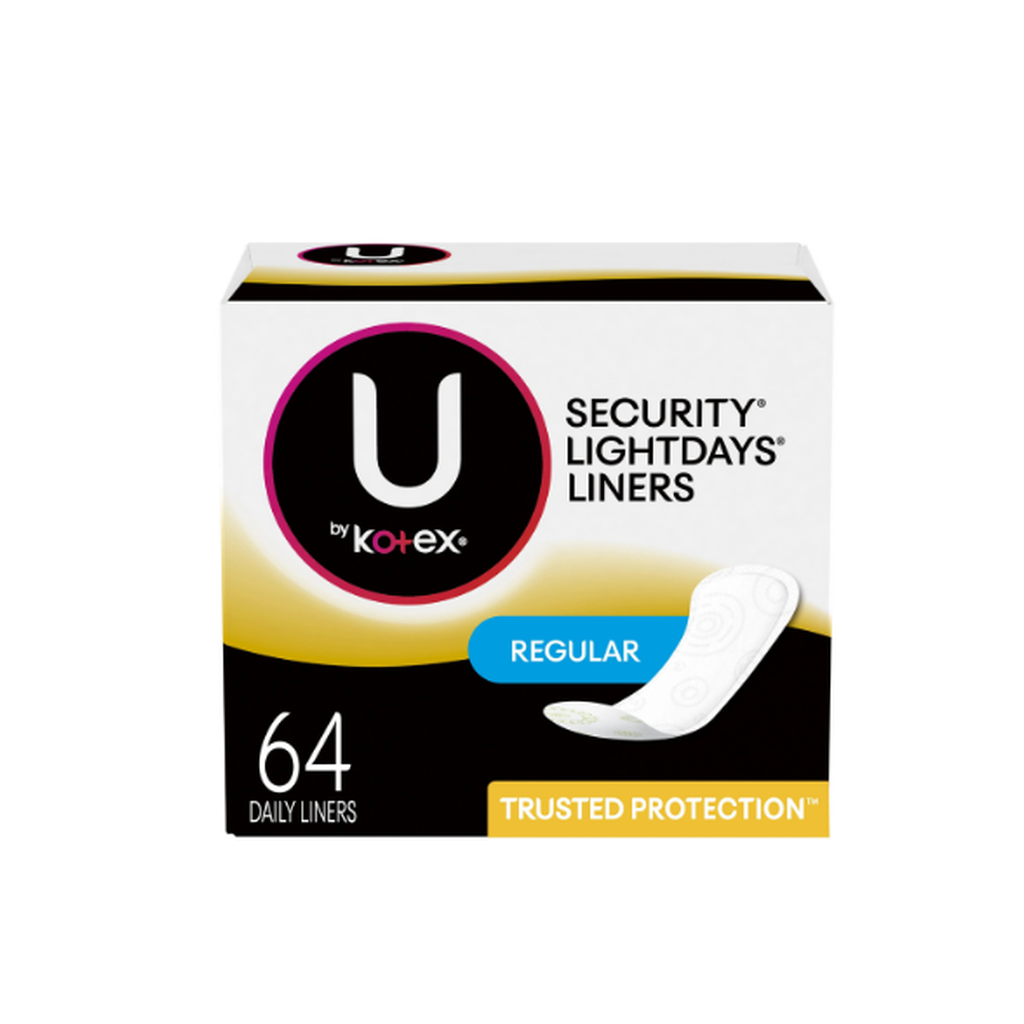 Kotex Light Days Unscented 64Ct