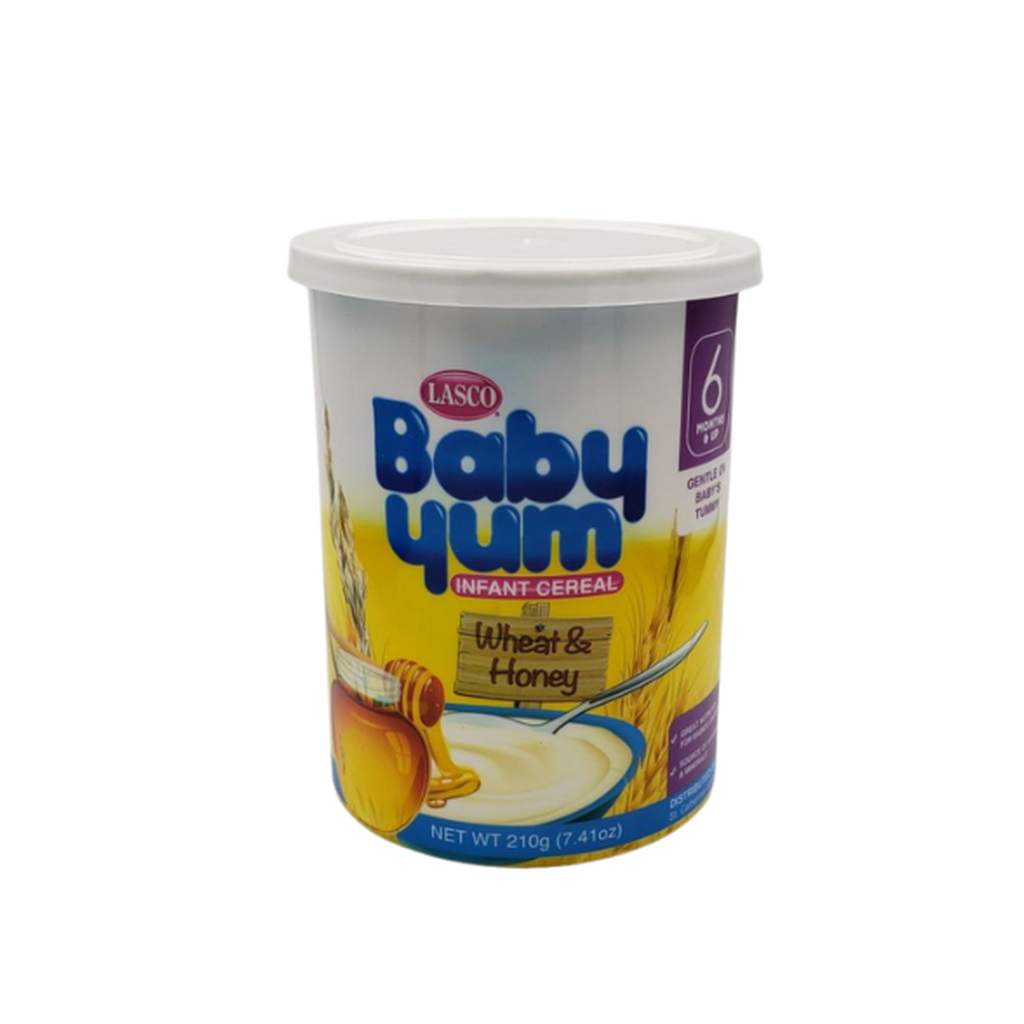 Lasco Baby Yum Wheat & Honey 210G