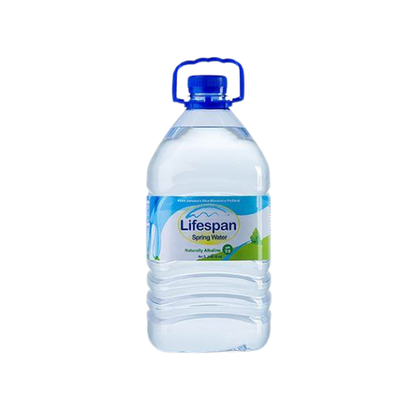 Lifespan Natural Spring Water 5Lt