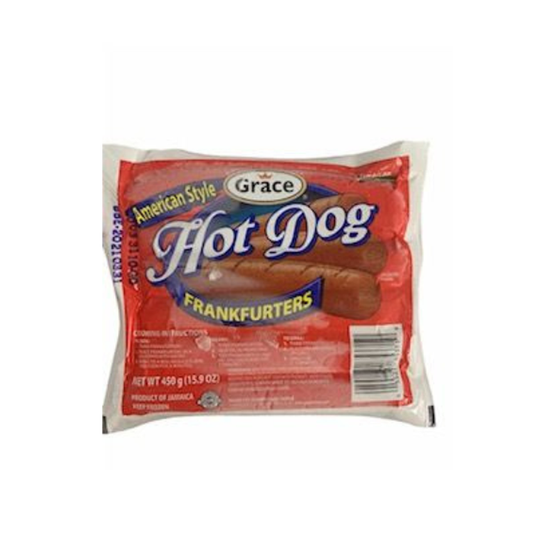 Grace American Style Hot Dogs 450G