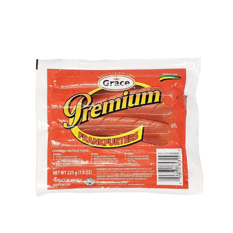 Grace Frankfurters Premium 225G