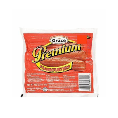 Grace Prem Frankfurters 450G