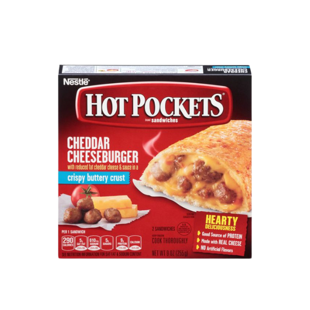Nestle Hot Pockets 642 N Cheddar 9Oz