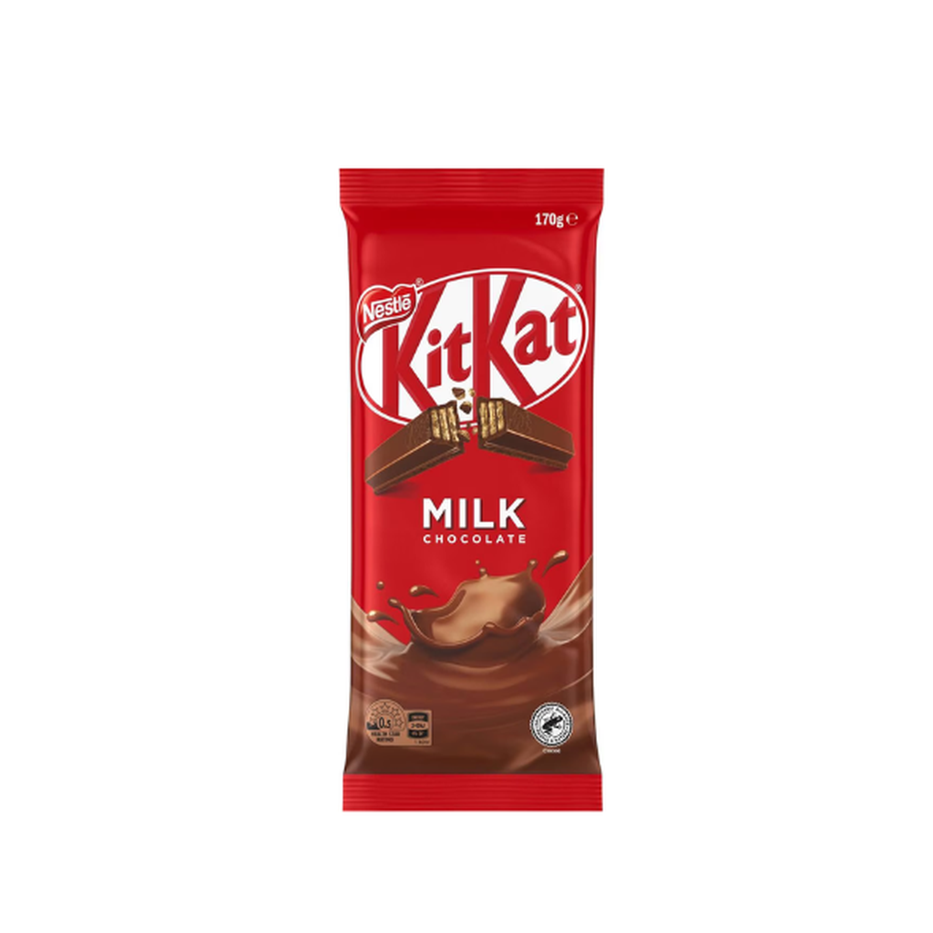 Nestle Kitkat Milk Chocolate Block 170G