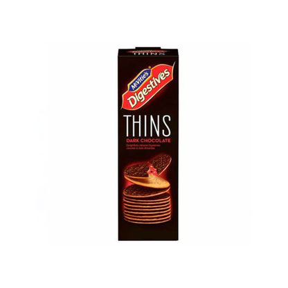 Mcvities Digest Dark Choco Thins 180G