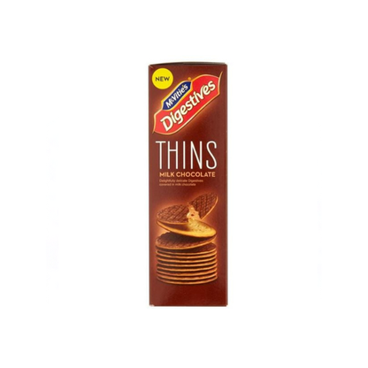 Mcvities Digest Milk Choco Thins 180G