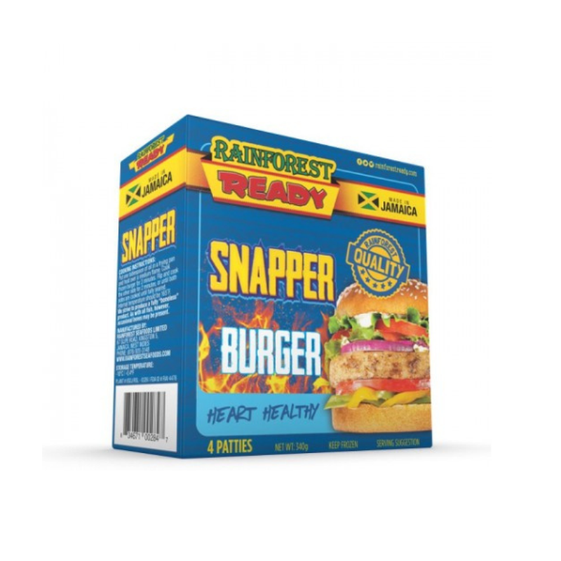 Rainforest Ready Snapper Burger 340G