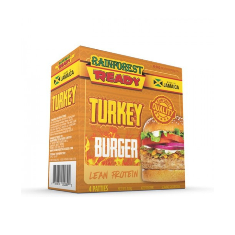 Rainforest Ready Turkey Burger 340G