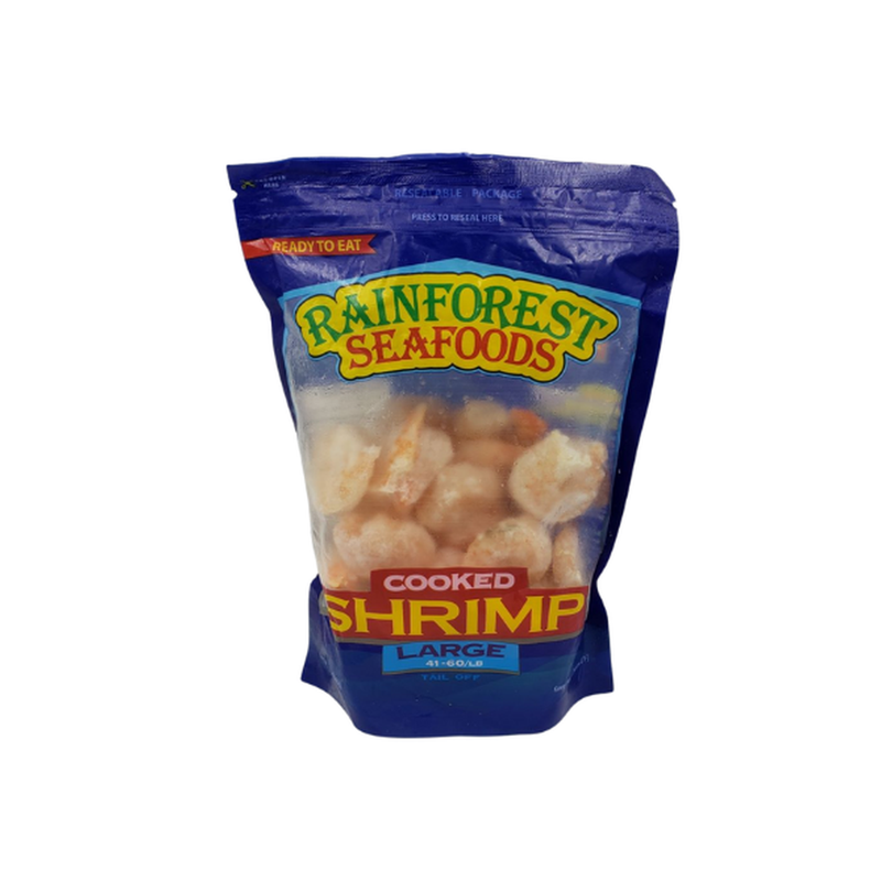 Rainforest 41-60 Cooked Shrimp Large 2Lb
