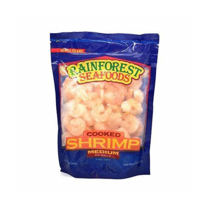 Rainforest 60-80 Cooked Shrimp 1.5Lb