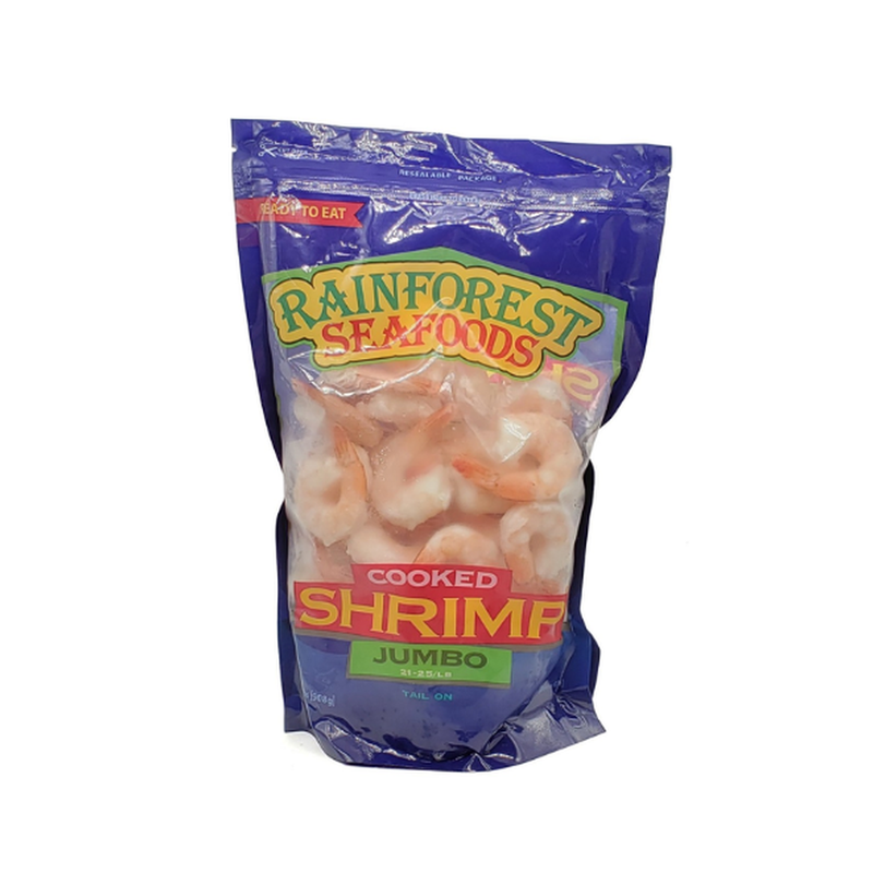 Rainforest 21-25 Cooked Shrimp T/O 12Oz
