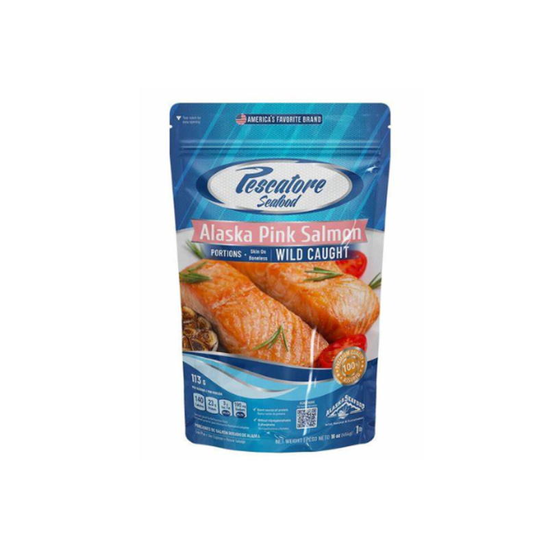 Pescatore Boneless Alaskan Salmon 1Lb