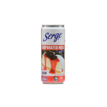 Serge Evaporated Milk 330Ml